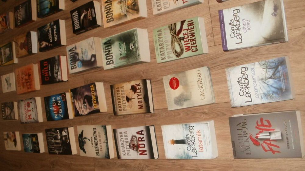 Lackberg, Child, Puzynska i inni - jeszcze większy zestaw książek