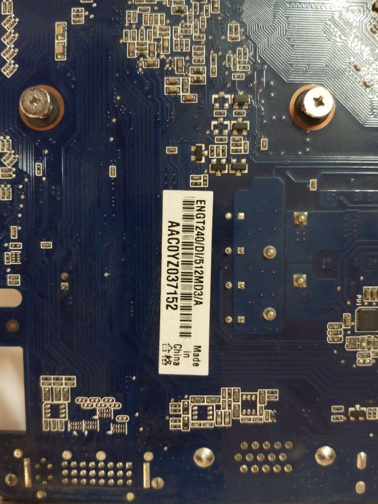 Відеокарта NVidia GT240, GDDR3 512mb