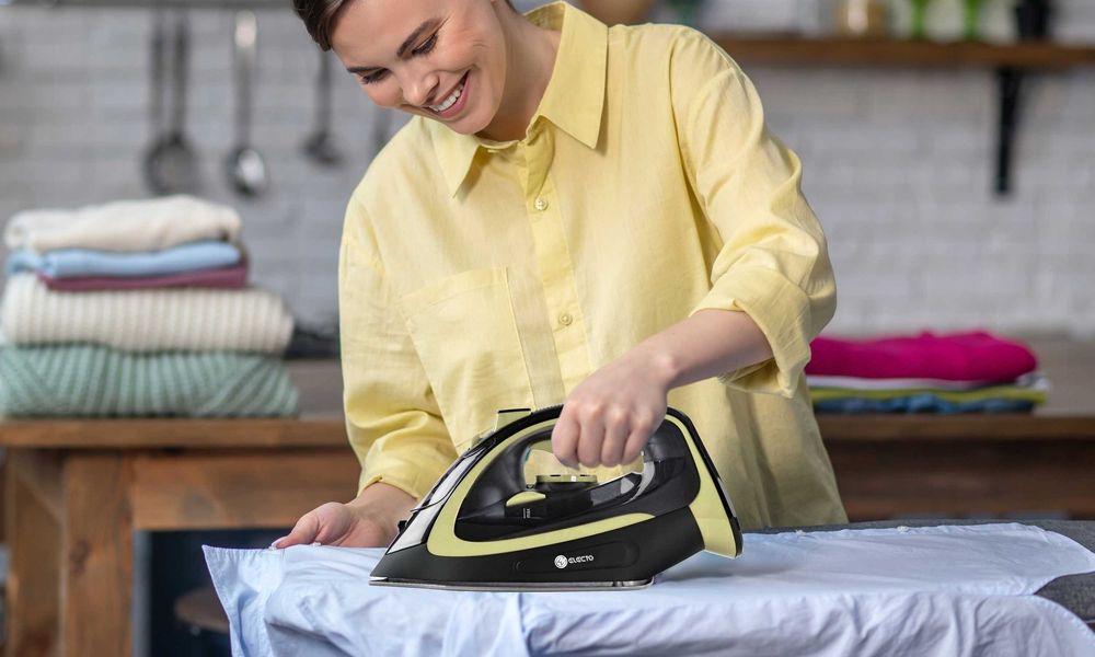 żelazko bezprzewodowe parowe ceramiczne anti drip 2400w duża moc