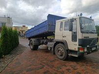 Transport wywrotka: ziemia ogrodowa piasek żwir beton gruz kruszywo