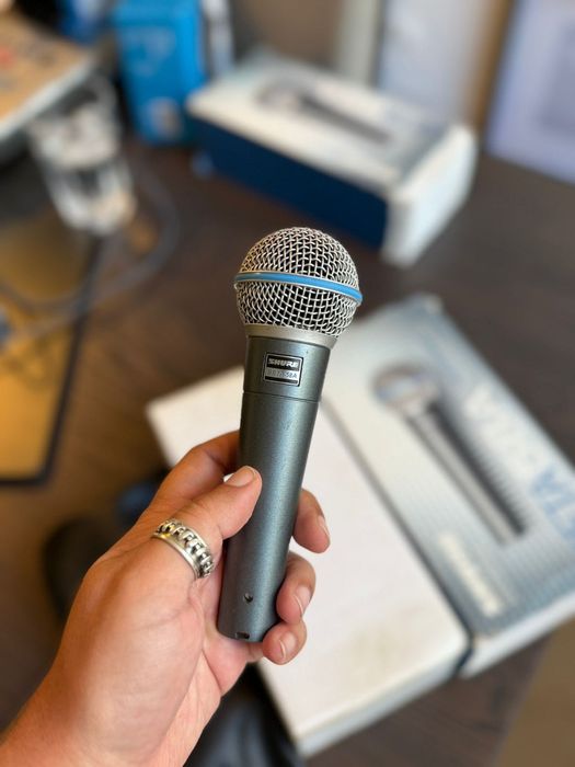 Microfone Shure BETA 58A – Professional - Excelente Estado c/embalagem