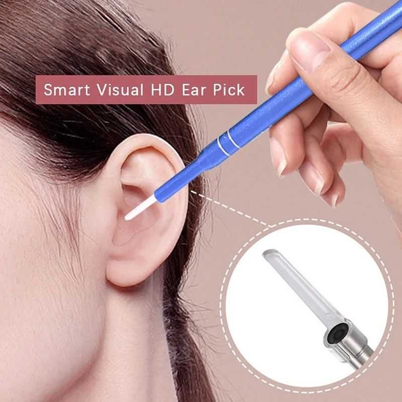 Отоскоп ушной 3в1 инструмент для чистки ушей и удаления ушной серы