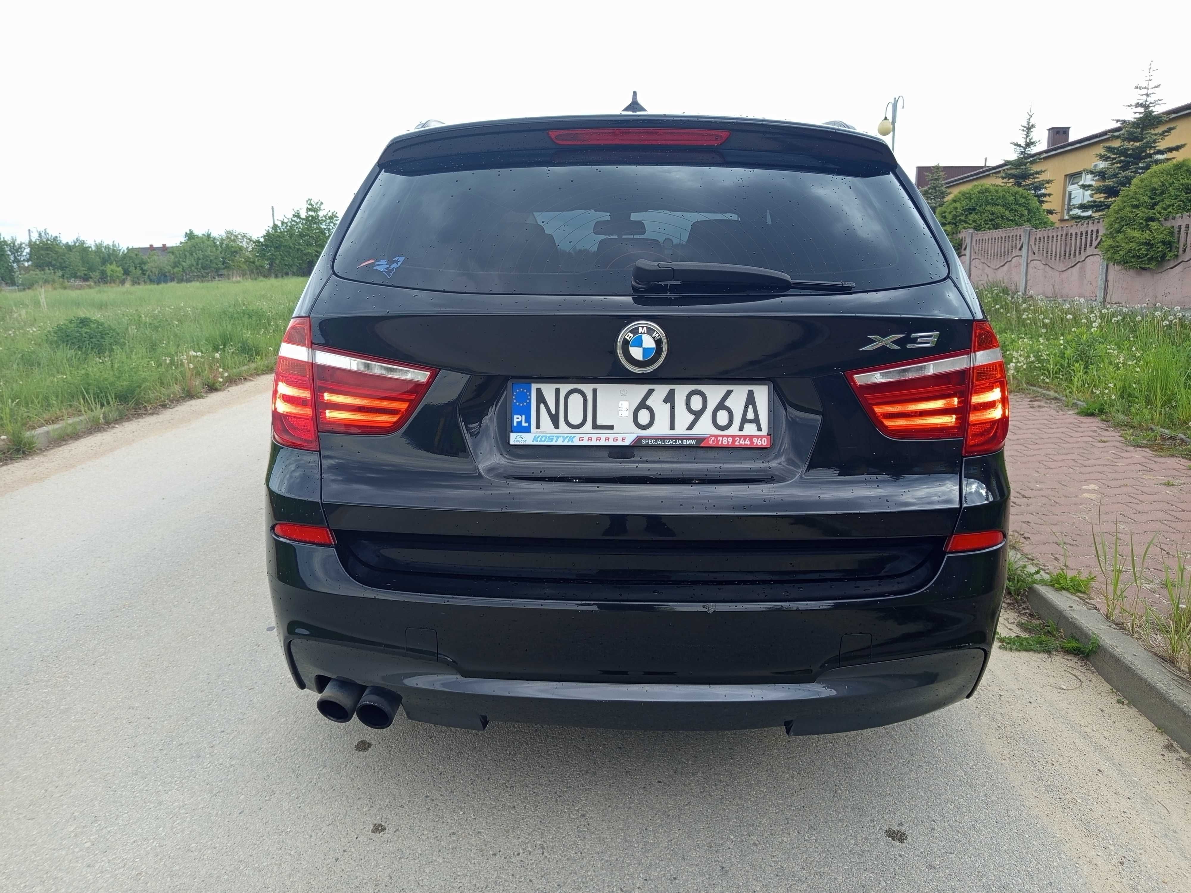 BMW X3 F25 2.0 Twin Turbo | M Pakiet | Bogate Wyposażenie xDrive