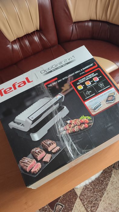 Гриль Tefal OptiGrill 2in1