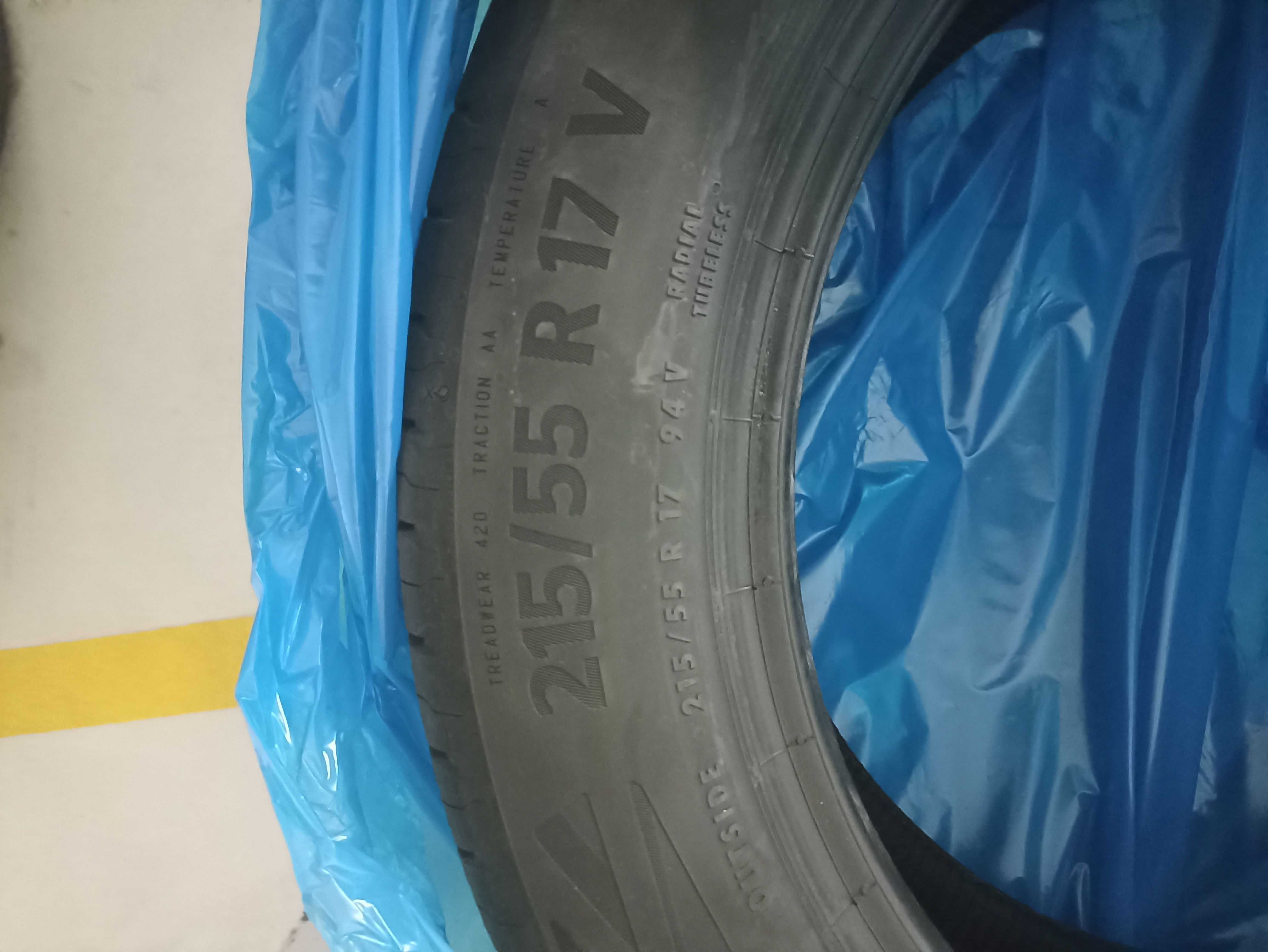 Nowe opony letnie Continental EcoContact 6 215/55 R17 94 V