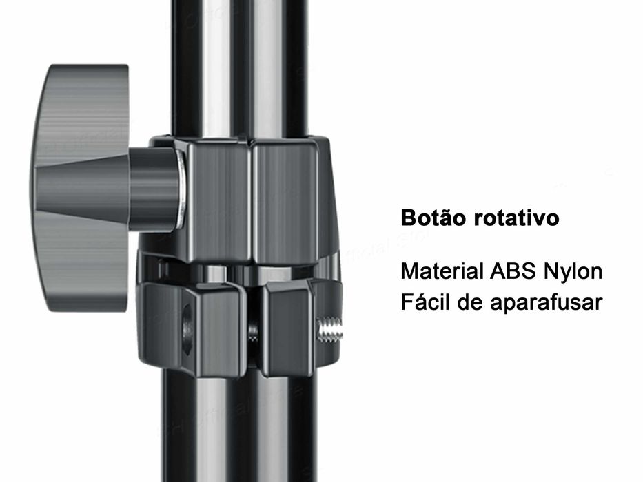 Suporte de mesa para fotografia e vídeo