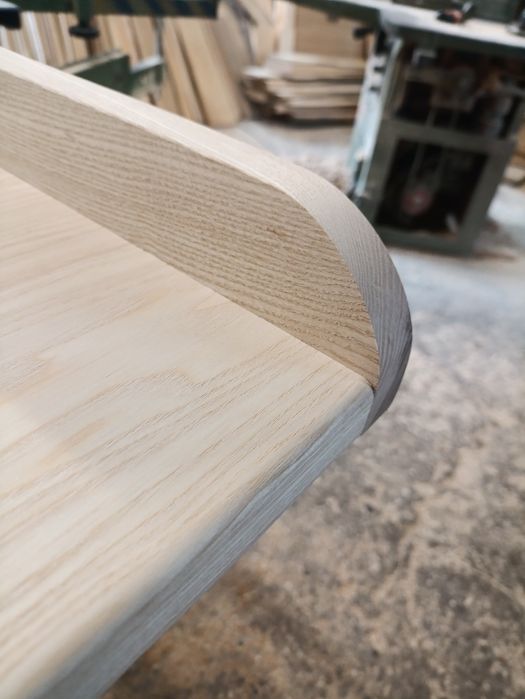 Stolnica drewniania jesionowa bukowa dębowa na wymiar ojejowana