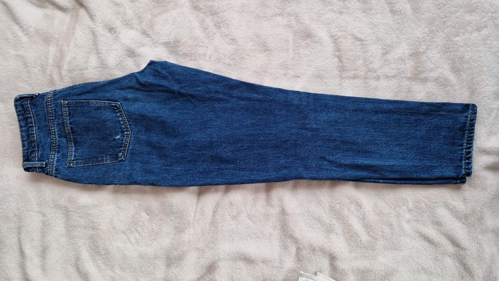 Primark jeansy 38 granat denim