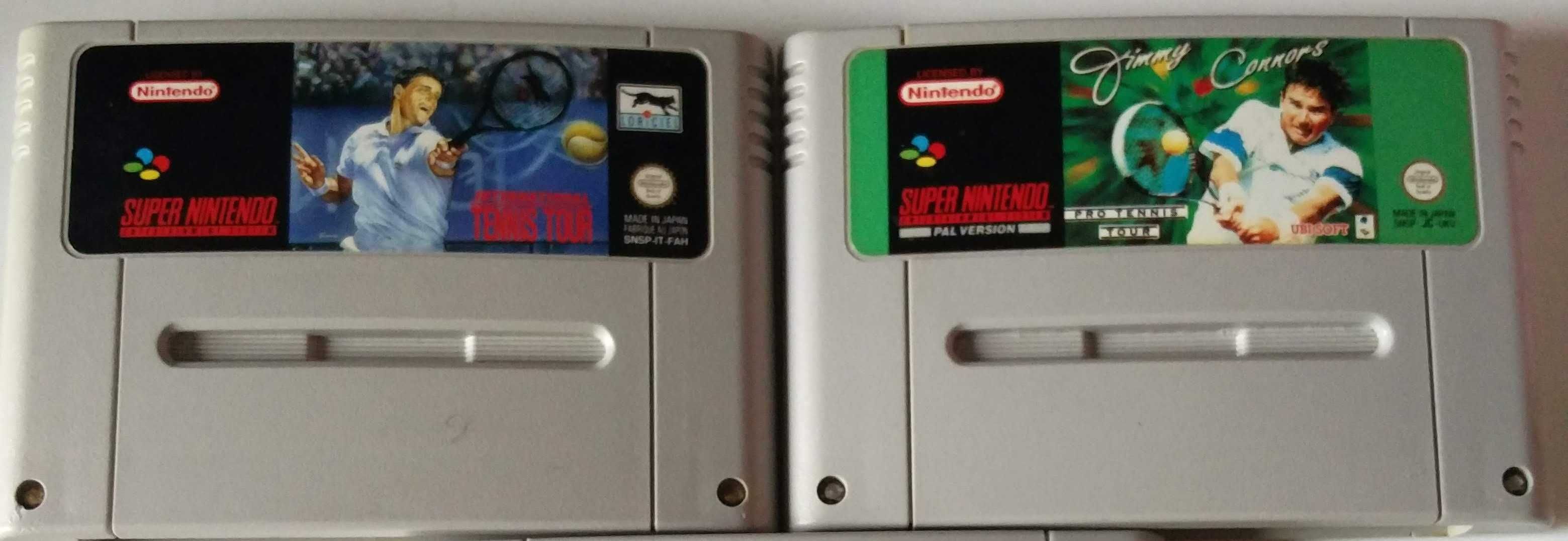 2 Jogos de Ténis para a Super Nintendo (SNES)