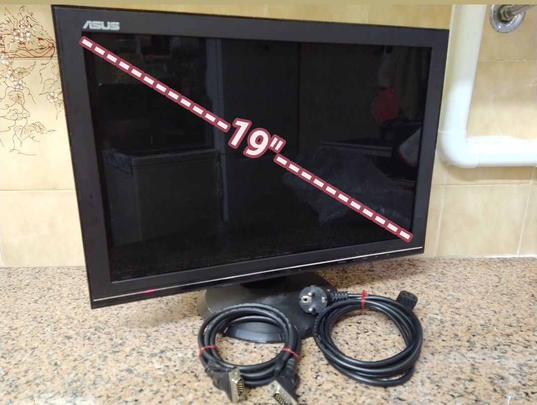 Monitor para PC ASUS casa quarto apartamento vivenda escritório gabine