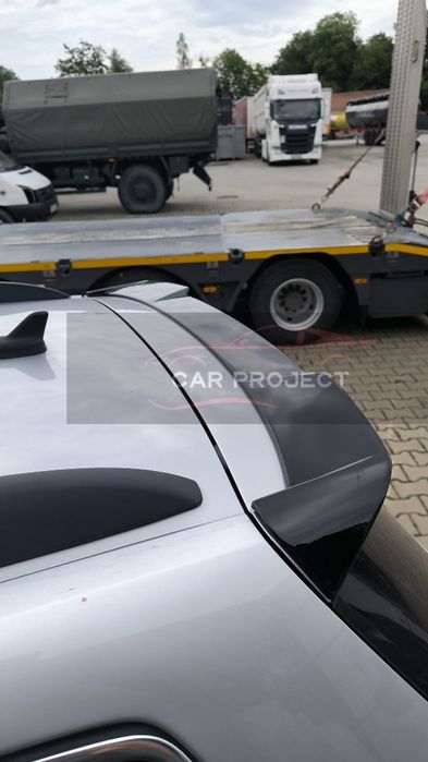VW Passat B7 Tylna Lotka Spoiler Tył Kombi Czarny Połysk