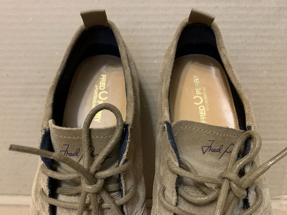 Макасіни замшеві Fred Perry (42р.)