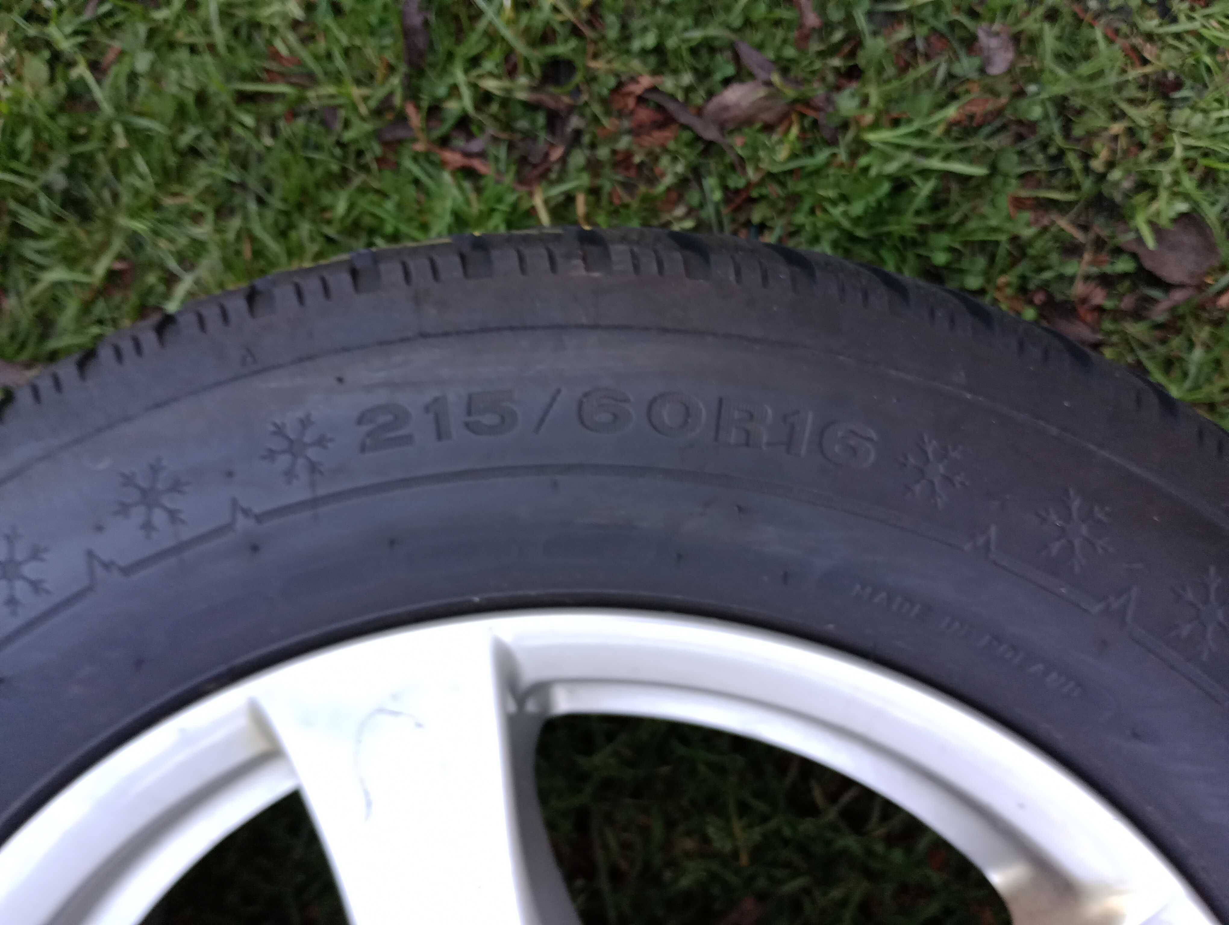 Opony zimowe 215x60 R16 DUNLOP zima 215/60/16 - komplet 4 sztuki