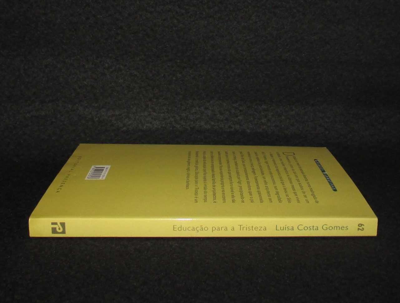 Livro Educação para a Tristeza Luísa Costa Gomes