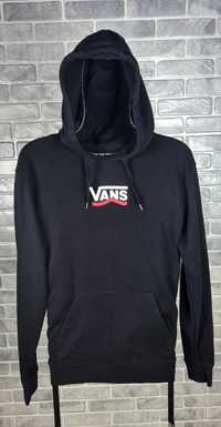 VANS bluza z kapturem  hoodie czarna rozmiar _ S męska " JAK NOWA "