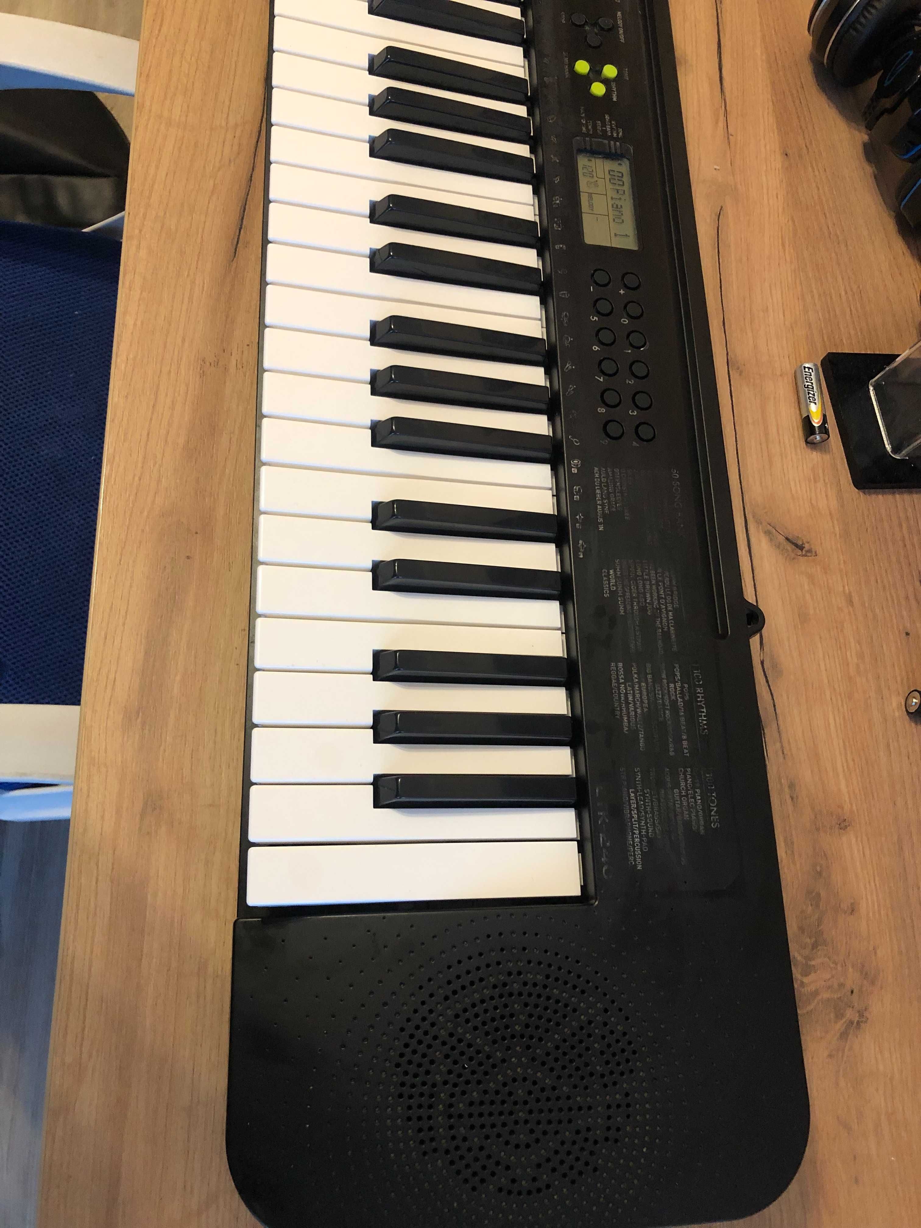 Keyboard elektryczne pianino CASIO CTK 240