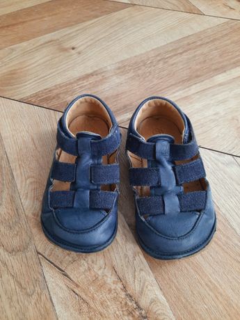 Sandały dziecięce skórzane Obex r. 22 barefoot