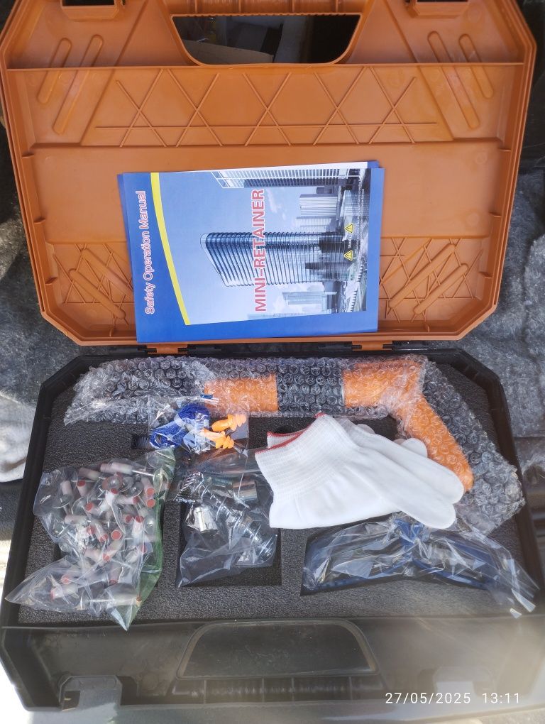 kit Pistola de pregos + 50 pregos fulminantes