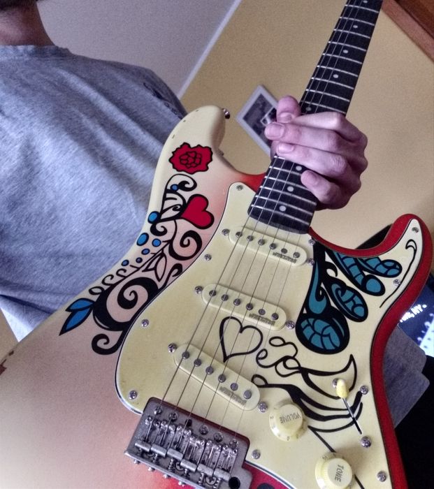 Gitara elektryczna Vintage V6 MRHDX Thomas Blug Signature Jimi Hendrix