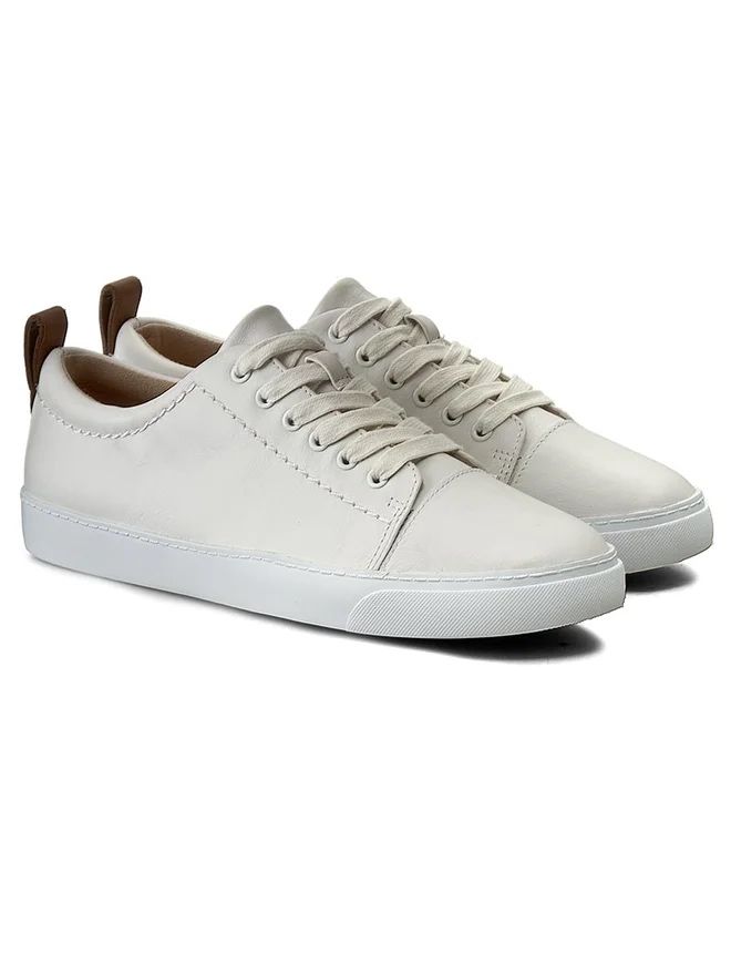 Clarks Sneaker Glove Echo (37р,шкіряні,білі)