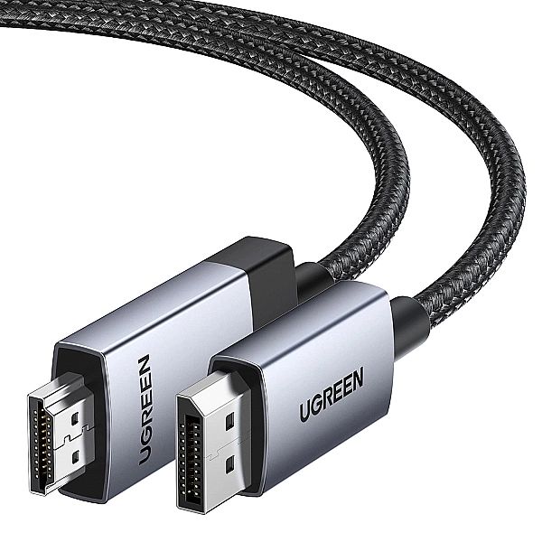 Kabel Ugreen DP119, 25491 DisplayPort do HDMI 4K 60Hz 3m - szary