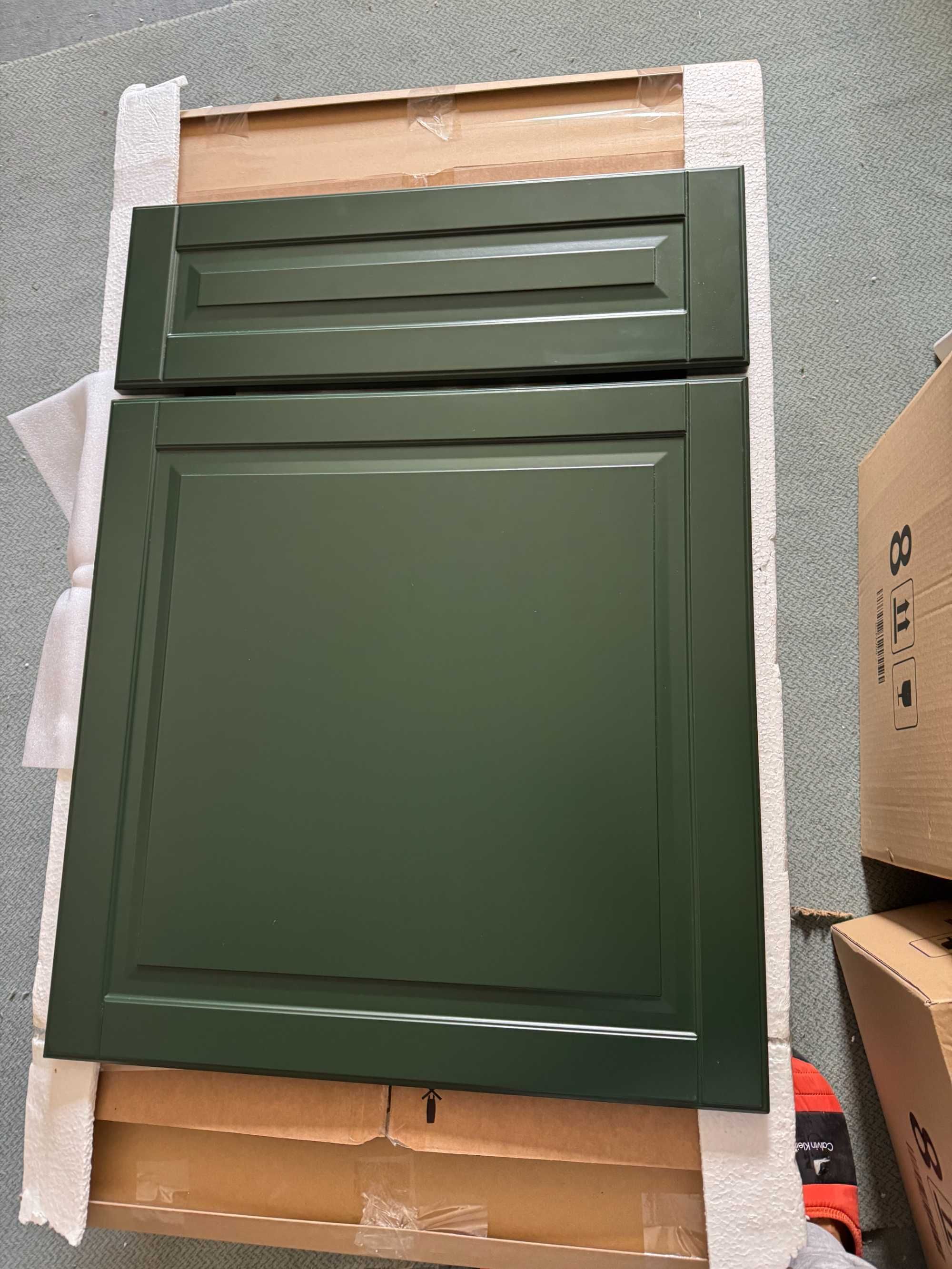Bodbyn Ikea Zielony Panel kuchenny boczny 39*106 , 80*62 ,  Nowy