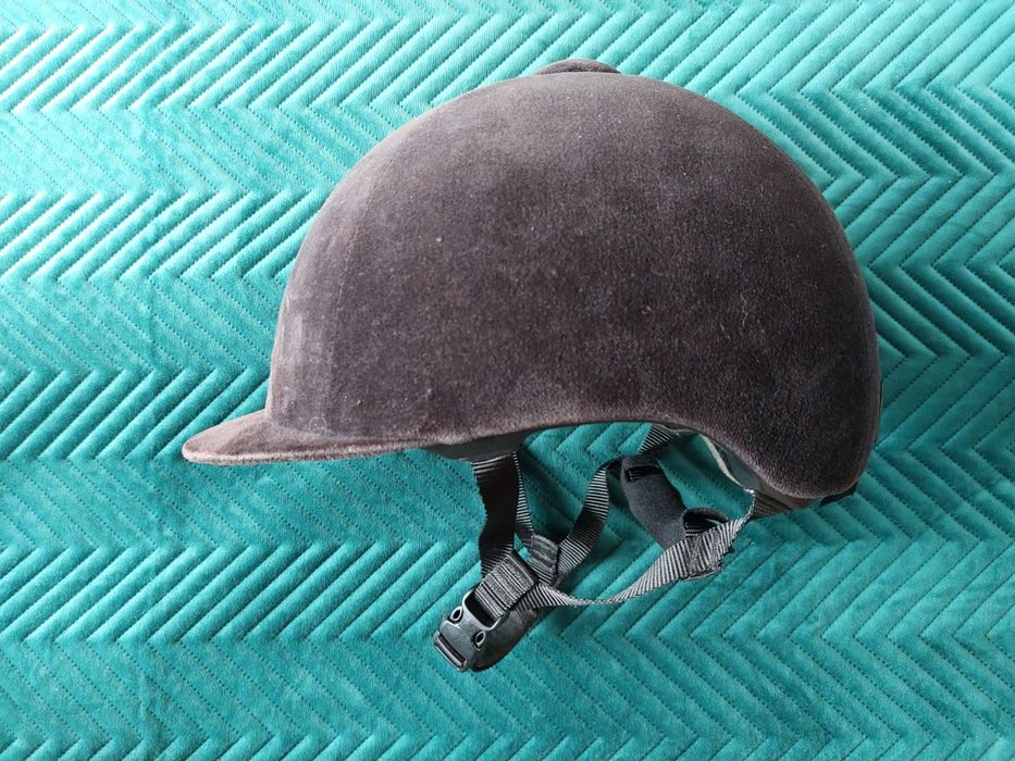 Kask jeździecki Fouganza 140, rozmiar M/57cm
