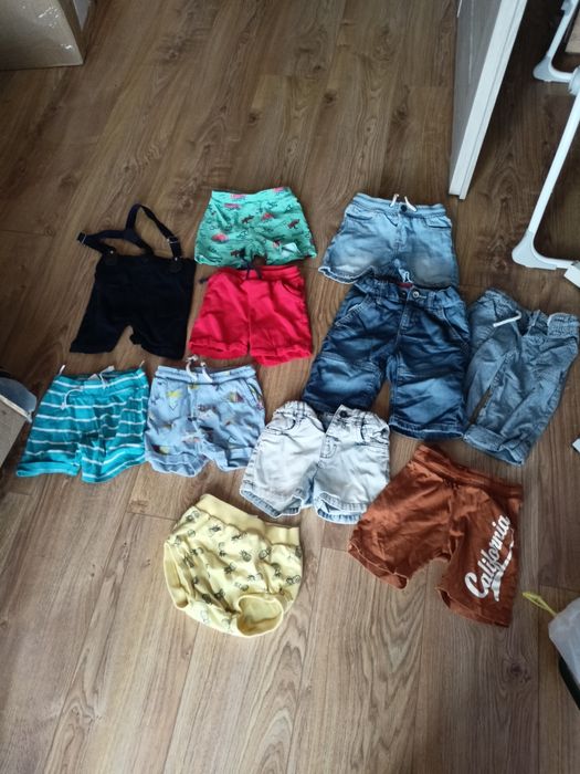 Spodenki dla chłopca 86