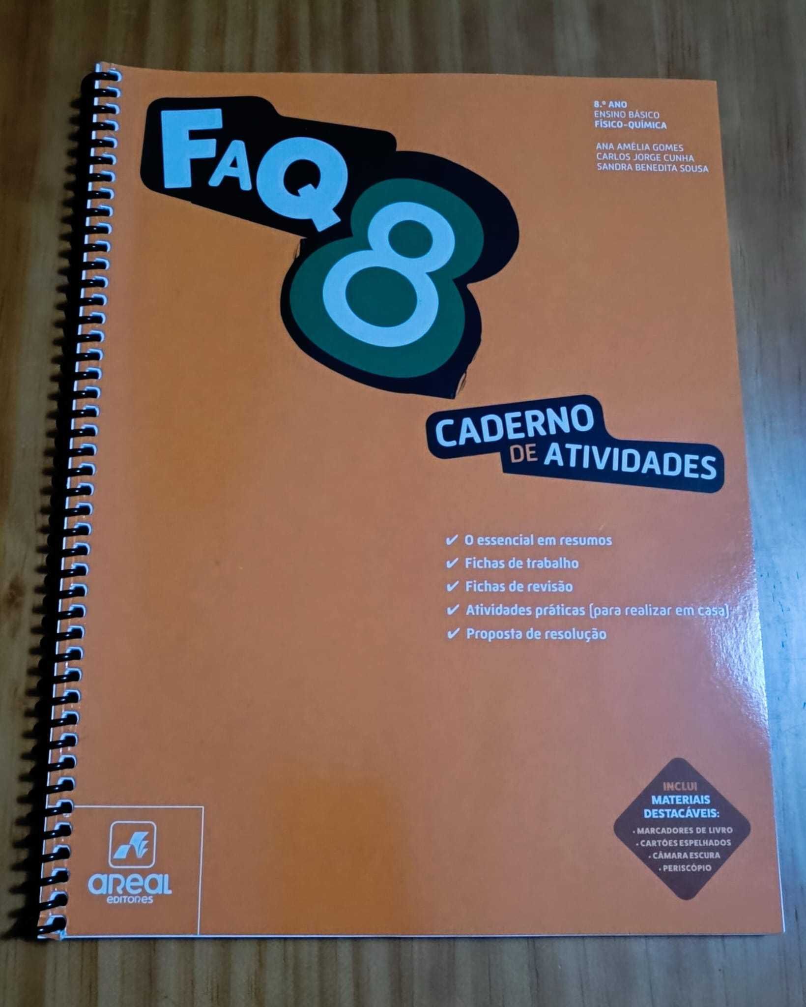 Caderno de Atividades FaQ 8, Física Química
