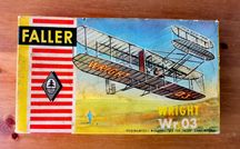 1960 Faller Wright WR-03 1:100 Vintage ATENCAO 1 VERSÃO.