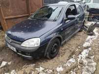 opel corsa c z20h maska zderzak lampa grill błotnik drzwi zbiornik paliwa szyba lusterko klamka