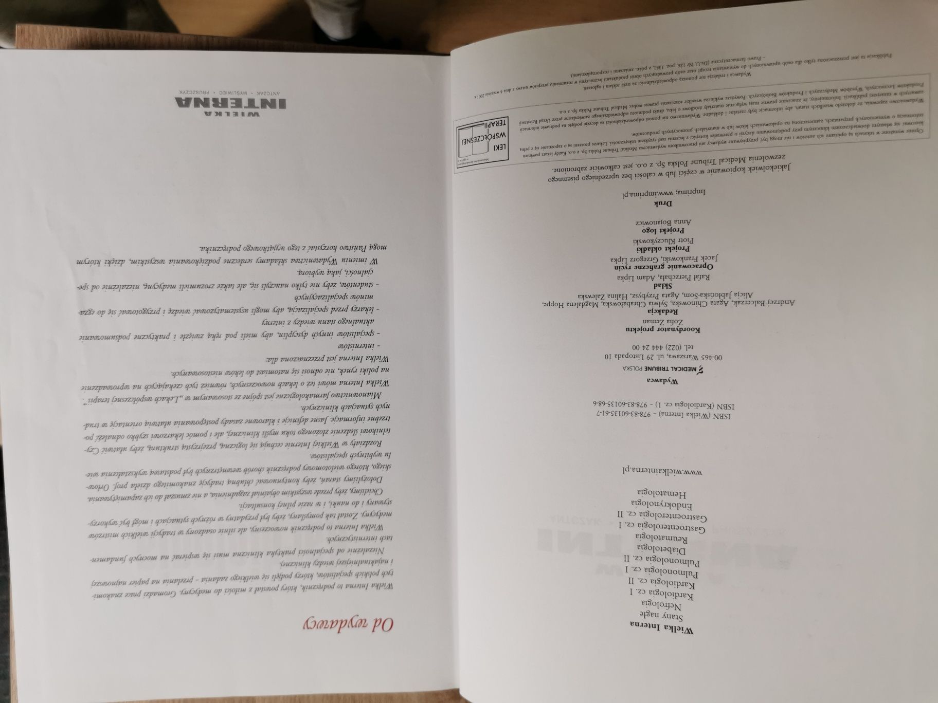 Kardiologia Wielka Interna z elementami angiologii