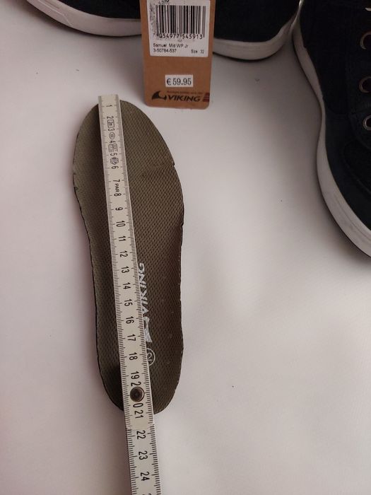 Демісезонні черевики високі кросівки снікерси Viking Samuel Mid WP Jr.