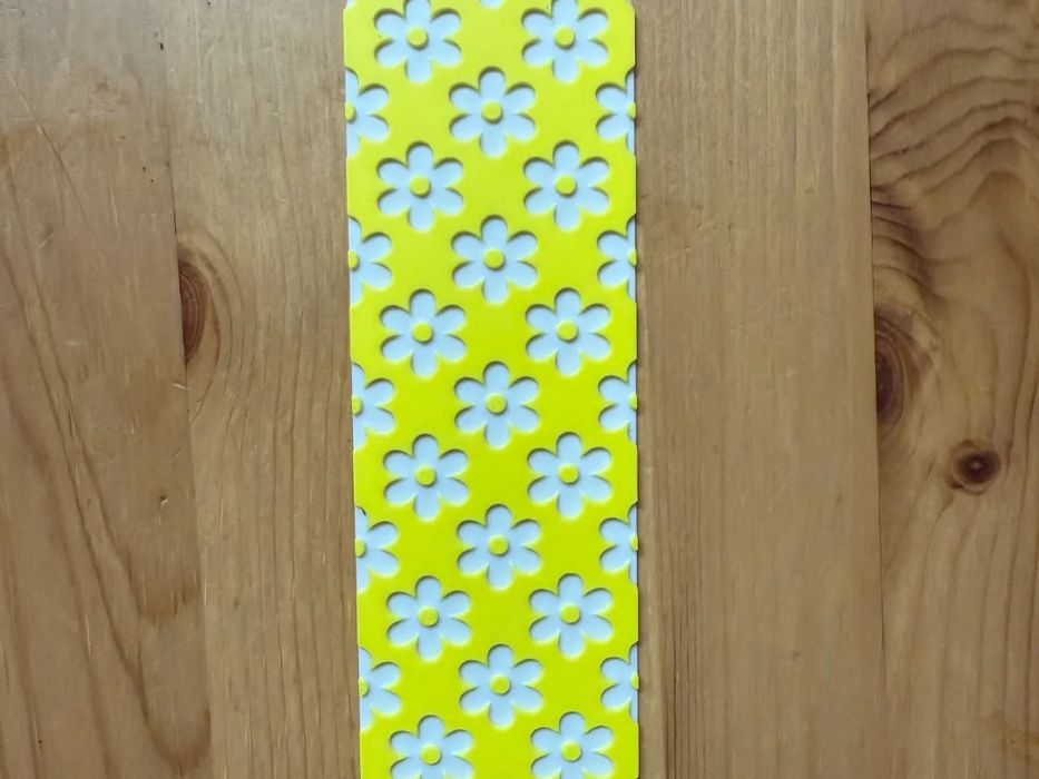 Marcador de Livros Flor Colorida