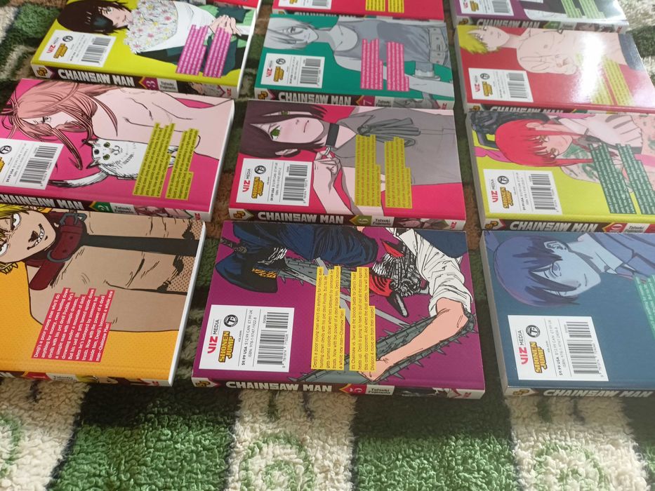 Манга Chainsaw Man том 1-18