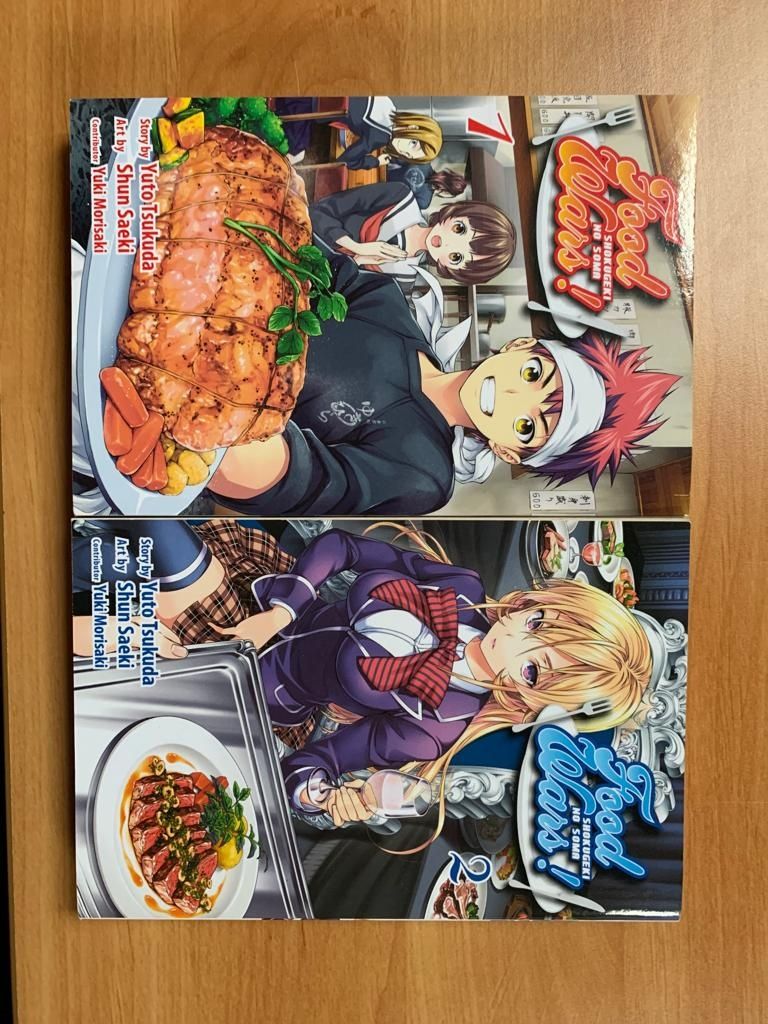 Mangas Demon Slayer/ Seven Deadly Sins/ Food Wars