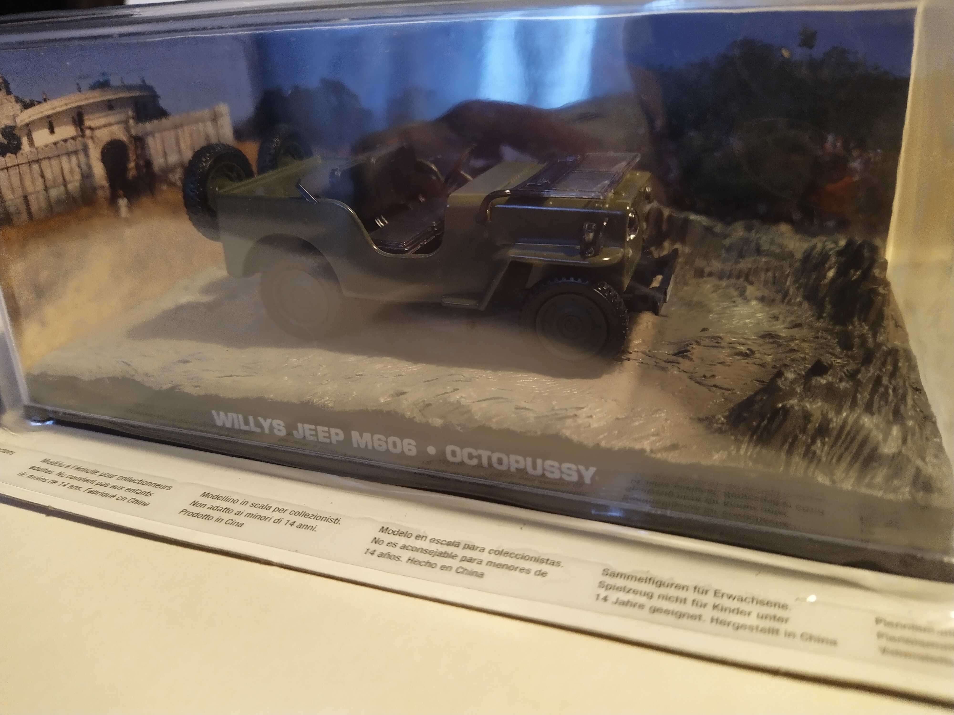 Jeep Willys James Bond collection Skala 1:43