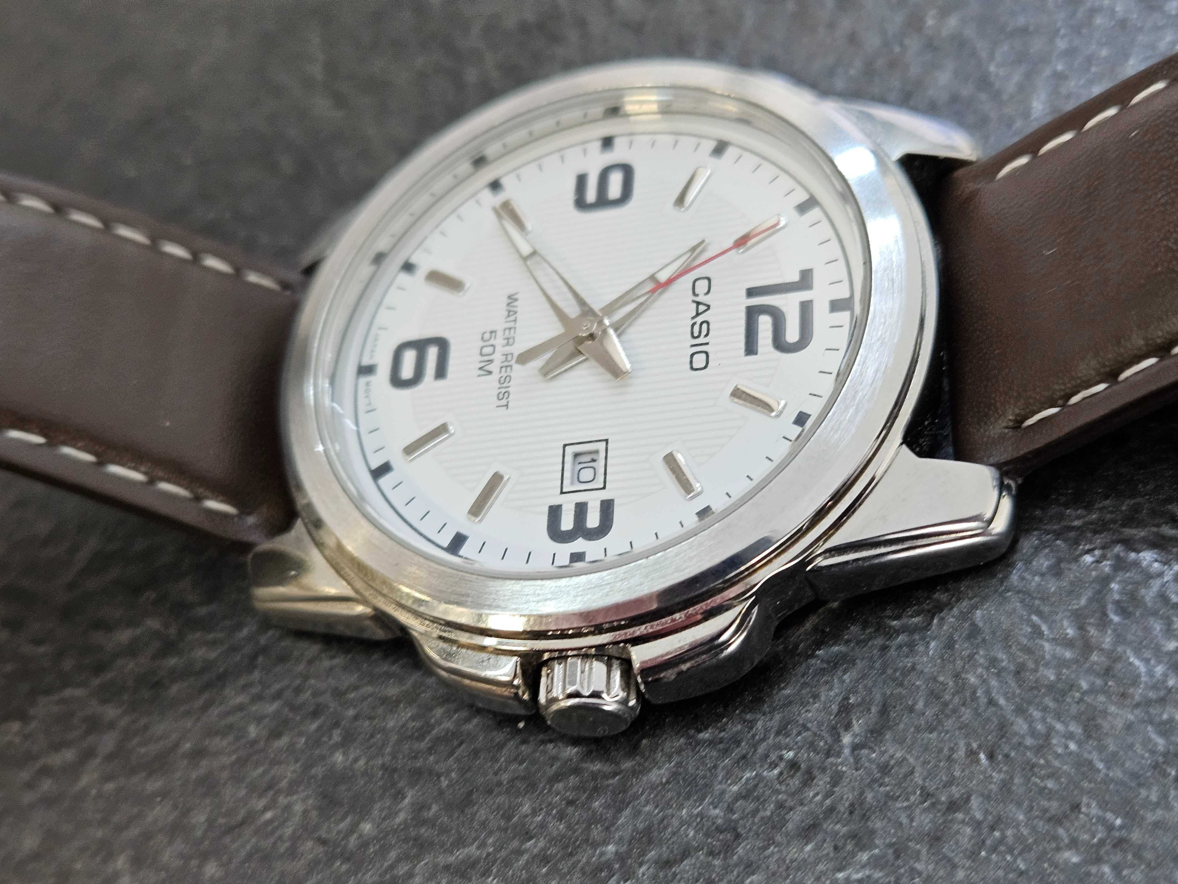 Elegancki i stylowy zegarek CASIO MTP-1314P Gwarancja