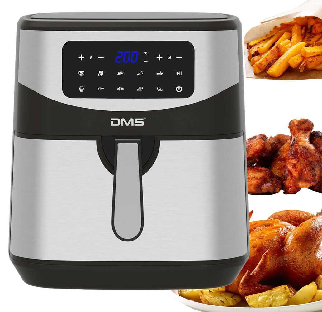 Аерофритюрниця DMS® HF-7S XXL Air Fryer 7л 1800 Вт Germany