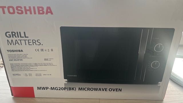 Kuchenka mikrofalowa TOSHIBA MWP-MG20P, NOWA, OKAZJA!