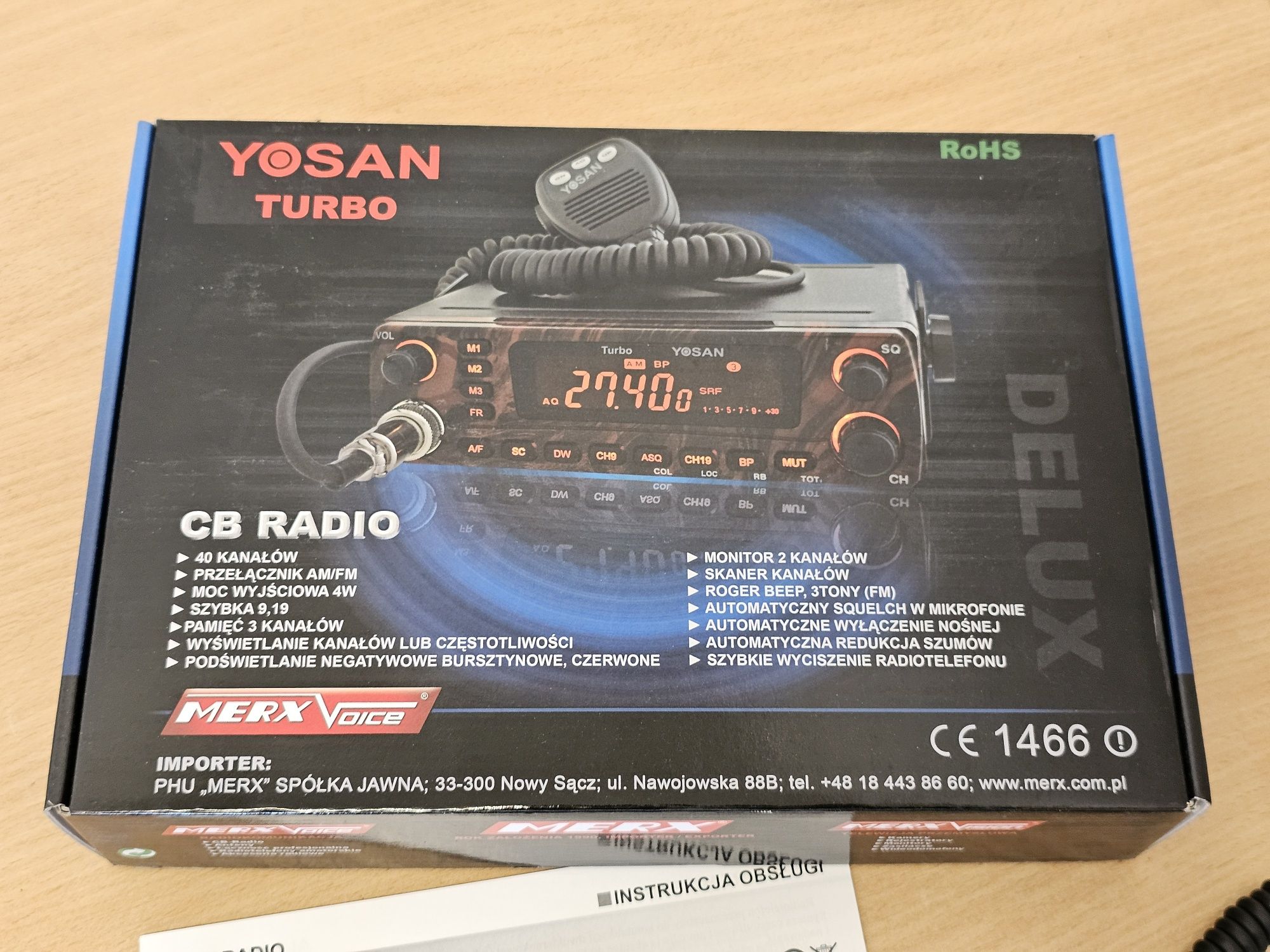 CB Radio Yosan Turbo JM-3031M