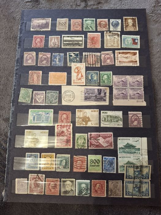 Znaczki pocztowe 2 strony