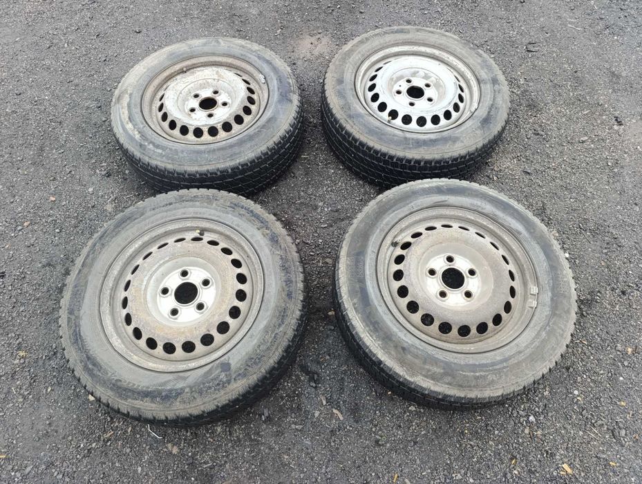 VW T5 T6 KOŁA STALOWE 16' cali opony wielosezon2023r. 5x120 215/65/16C