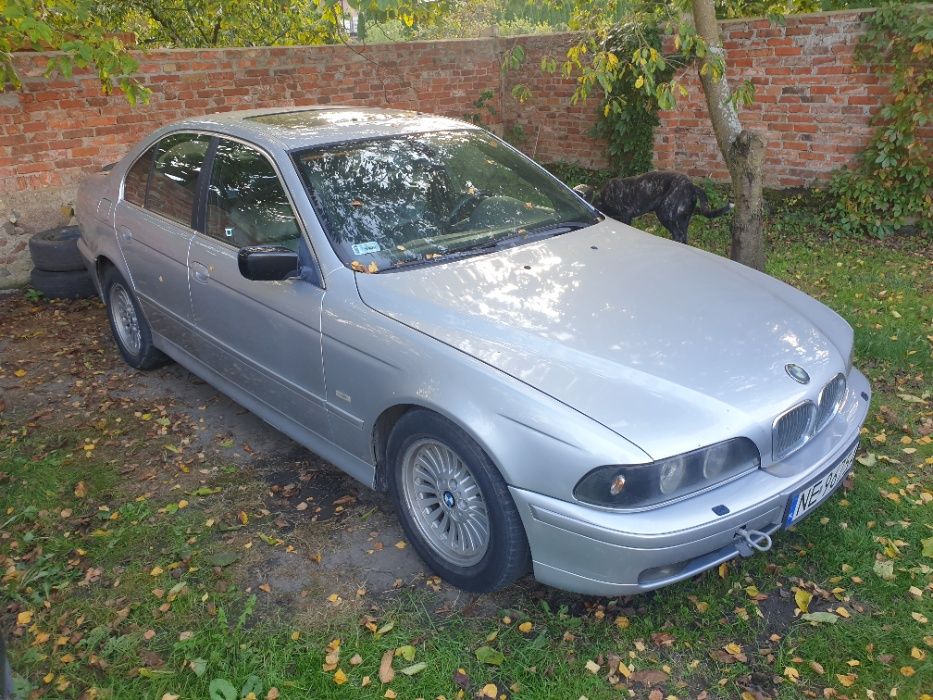 Części BMW E39 530d 3.0d M57 193KM Cał na części Titansilber Alcantara