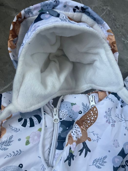 Теплий зимовий комбінезон