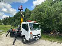 Nissan Cabstar  Podnośnik koszowy,zwyżka Lion Lift 18-12 Full Hydrauliczny
