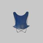 Fotel Butterfly Chair Blue Denim