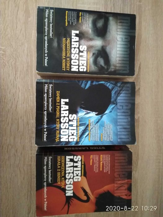 Stieg Larsson - Millennium tom 1, 2 i 3