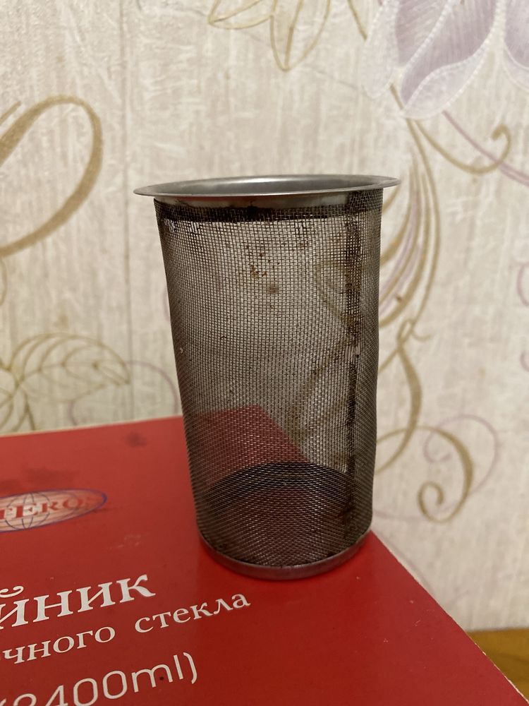 Чайник заварник из жаропрочного стекла 2400 мл