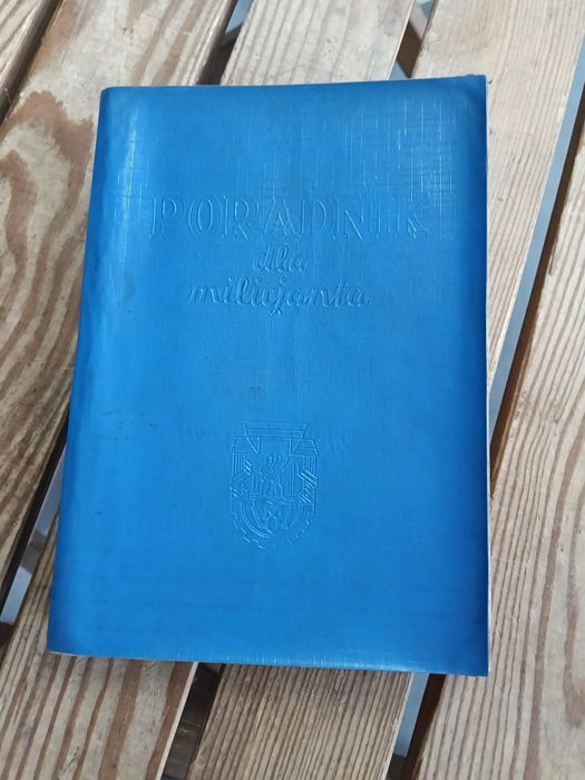 Książka poradnik dla milicjanta unikat